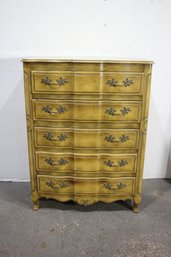 Antique French Provincial Style Tall Chest