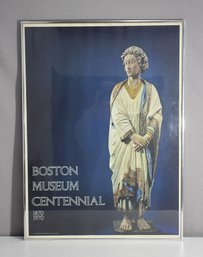 'Boston Museum Centennial Poster (1870-1970) Featuring St. John The Evangelist, 14th Century'