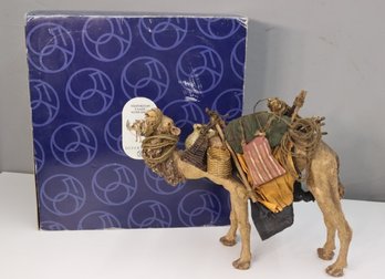 Neapolitan Camel With Racks Figurine  By Dept. 56 With Original Box
