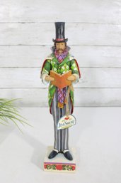 Jim Shore Heartwood Creek Victorian Caroler Gentleman Figurine 14' W/ Tag