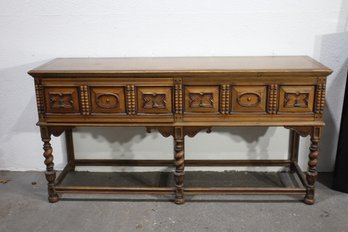 Vintage, Antique Berkey & Gay Carved Sideboard