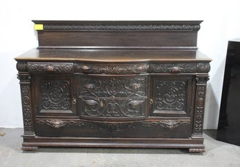 Vintage, Antique Carved Sideboard