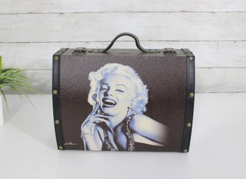 Marilyn Monroe Decorative Storage Case  Vintage-Style Suitcase Box, 8.5' X 10.5'