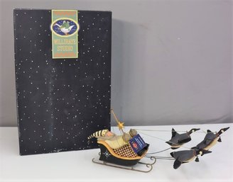NEW - Williraye Studio Southern Flight Hand-Painted Figurine, Coyne's & Co W/ Original Box WW2405