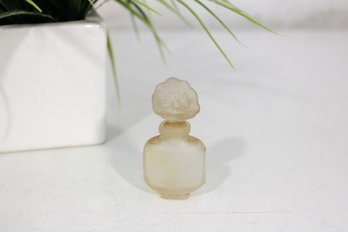Vtg Youth-Dew Este Lauder PARFUM Miniature  Frosted Bottle  READ