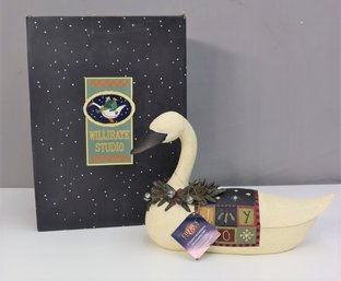 NEW - Williraye Studio Christmas Peace Hand-Painted Figurine, Coyne's & Co W/ Original Box WW2841