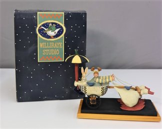 NEW - Williraye Studio Sunday DriveHand-Painted Figurine, Coyne's & Co W/ Original Box WW7505