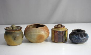 Handcrafted Ceramic Lidded Jars And Bowls - Unique Artisan Pottery Collection