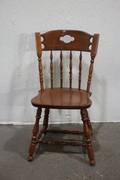 Vintage Solid Wood Windsor Style Dining Chair