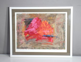 Framed Limited Edition Print  'Jerusalem Stone And Roses' By Mindy Weisel (21/50)