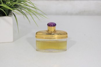 Vintage Rare Victoria By Victorias Secret Eau De Cologne Spray  Gold & Amethyst Cap