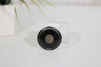 Vintage BWS Art Deco Powder Compact  Black Enamel Vanity Compact