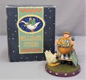 Williraye Plenty To Share Hand-Painted Figurine, Coyne's & Co W/ Original Box WW7505