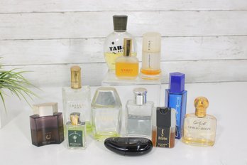#1-Vintage & Modern Perfume Bottle Group Lot  Mixed Brands  Some Full / Some Partial