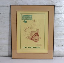 Vintage Theatre Poster Time Remembered  Berkshire Playhouse-28' H X 22' W