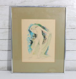 Ravelle Signed Limited Edition Print 1/200 Framed Nude Figure Artwork 20' X 16'