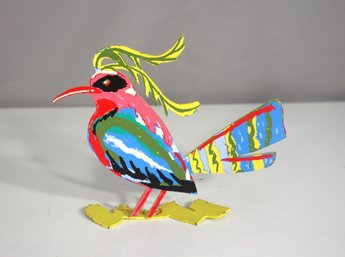 David Gerstein - Beth Lehem Bird - Israeli Art- 7'H X 7'W  Hand-Painted Whimsy