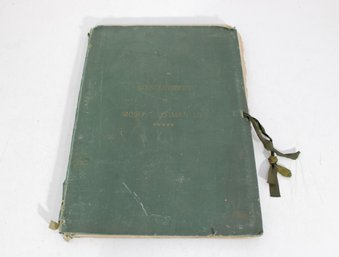 Masterpieces Of Modern German Art  Antique Portfolio With Mounted Plates  Large Folio Art Book