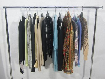 Rack C-Rack Full Of Ladies Tops  Mixed Styles & Colors  Wide Size Range