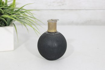 Vintage Gianfranco Ferr Ferre Eau De Toilette Bottle  1.7 Oz  Black Textured Design  Bottle Only