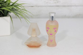 Dolly Girl By Anna Sui (Full) & Eau De Dali By Salvador Dali  Bottle Only-  Used