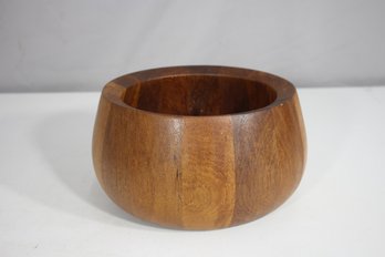 Dansk Mid-Century Modern Teak Bowl - Medium 5'H X 8' Round