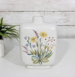Carl-Harry Stlhane For Rrstrand Stoneware Vase  Floral Decor  Swedish MCM  8'