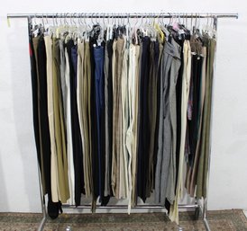 Rack G-Rack Lot Of Mens Pants  Dress & Casual Styles  Various Sizes