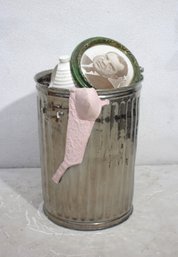 'Nixon Pail' By Victor Spinski  Ceramic Sculpture From The Garbage Pail Series, 1976