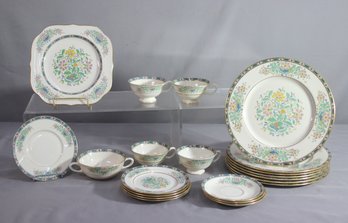 20pc Vintage Lenox Mystic Fine Bone China Dinnerware