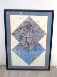 Framed Vintage 'Summer Kite' By William Gatewood