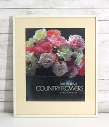 Framed Lee Baileys Country Flowers Print  Floral Still Life Photography  29' X 24'