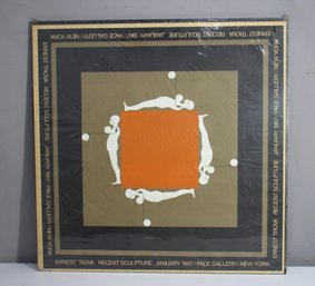 Ernest Trova 1967 Pace Gallery New York Exhibition Poster  26 X 26