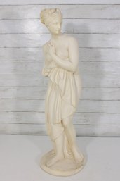 Large Classical Nude Female Statue  Greco-Roman Figural Sculpture  31'H Made Of. MARBLE DUST