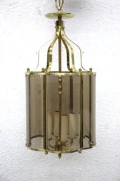 English Style Brass Four Light Hanging Lantern