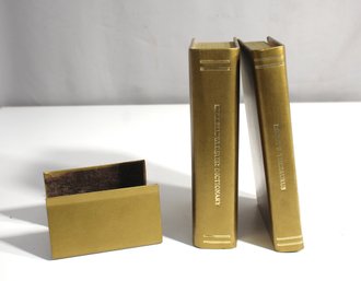 Vintage Pocket Reference Books  Merriam-Webster Dictionary & Roget's Thesaurus