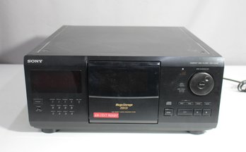 Sony CDP-CX200 MegaStorage 200 CD Changer  Untested  CD-Text Ready