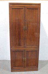 Vintage Wooden Entertainment Armoire Cabinet  TV / Media Storage Cabinet