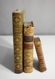 Antique Book Collection  Works By A Kempis & Frederick Schiller (19th Century)