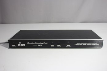 Dbx Model 224 Tape Noise Reduction System  Untested  Made In Japan