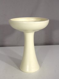 Vintage Haeger Pottery Pedestal Bowl  Mid-Century Modern Planter Or Compote, 10.5 Tall