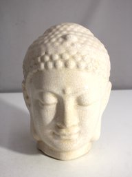 Decorative 10' Ceramic Buddha Head Sculpture