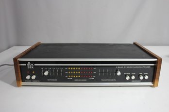 Vintage DBX 3BX 3-Band Dynamic Range Expander With Wood Panels