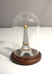 Herend Eiffel Tower, Black With Dome