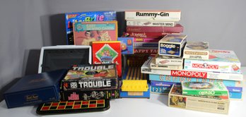 Collection Of Vintage Board Games - Classic Titles And Nostalgic Fun