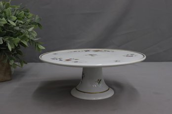 Richard Ginori Floral  Footed Cake Stand