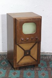 Vintage Admiral 'Magic Mirror' Television Console