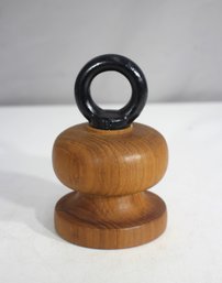 Richard Nissen Danish Modern Teak & Cast Iron Peppermill Grinder