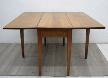 Vintage Wooden Drop-Leaf Table - Functional & Stylish