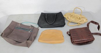 #301-Assorted Designer & Vintage Handbags Lot  Tote, Shoulder & Crossbody Bags